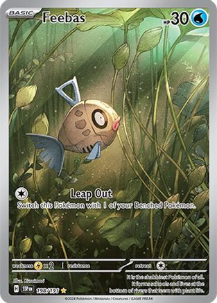 Feebas 198 - SV08 Surging Sparks Holofoil - Single Cards