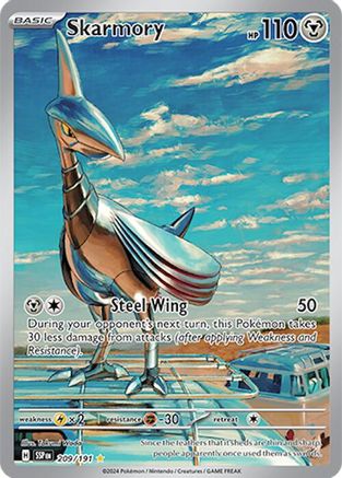 Skarmory 209 - SV08 Surging Sparks Holofoil - Single Cards