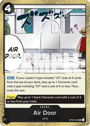 Air Door (Jolly Roger Foil) (OP03-094) - Premium Booster -The Best- Foil - Single Cards