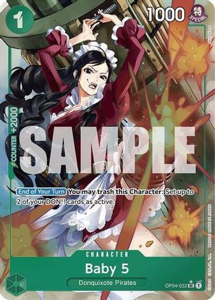 Baby 5 (OP04-032) (Full Art) (OP04-032) - Premium Booster -The Best- Foil - Single Cards