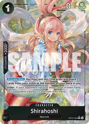 Shirahoshi (OP05-082) (Alternate Art) (OP05-082) - Premium Booster -The Best- Foil - Single Cards