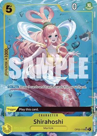 Shirahoshi (OP03-116) (Full Art) (OP03-116) - Premium Booster -The Best- Foil - Single Cards
