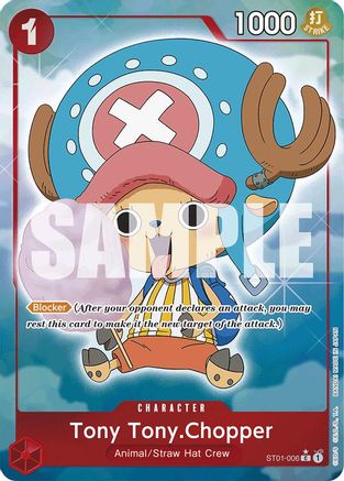 Tony Tony.Chopper (ST01-006) (Full Art) (ST01-006) - Premium Booster -The Best- Foil - Single Cards