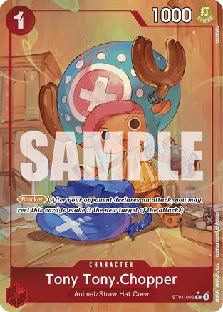Tony Tony.Chopper (ST01-006) (Alternate Art) (ST01-006) - Premium Booster -The Best- Foil - Single Cards