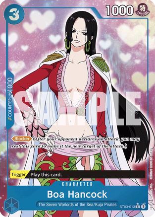 Boa Hancock (ST03-013) (Full Art) (ST03-013) - Premium Booster -The Best- Foil - Single Cards