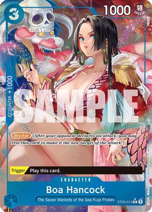Boa Hancock (ST03-013) (Alternate Art) (ST03-013) - Premium Booster -The Best- Foil - Single Cards