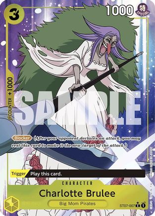 Charlotte Brulee (Full Art) (ST07-007) - Premium Booster -The Best- Foil - Single Cards