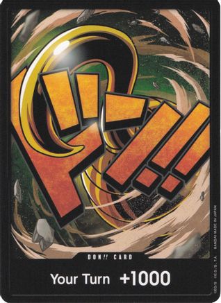 DON!! Card (Crocodile) - Premium Booster -The Best- Foil - Single Cards