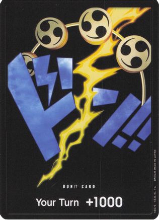 DON!! Card (Enel) - Premium Booster -The Best- Foil - Single Cards
