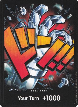 DON!! Card (Eustass "Captain" Kid) - Premium Booster -The Best- Foil - Single Cards