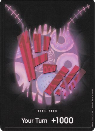 DON!! Card (Katakuri) - Premium Booster -The Best- Foil - Single Cards