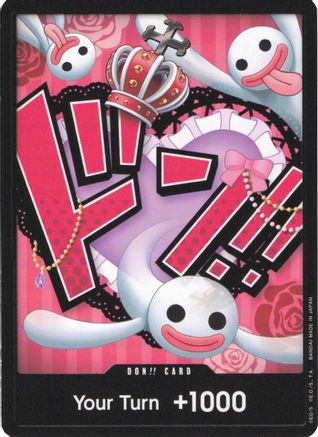 DON!! Card (Perona) - Premium Booster -The Best- Foil - Single Cards