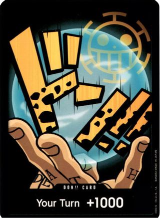 DON!! Card (Trafalgar Law) - Premium Booster -The Best- - Single Cards