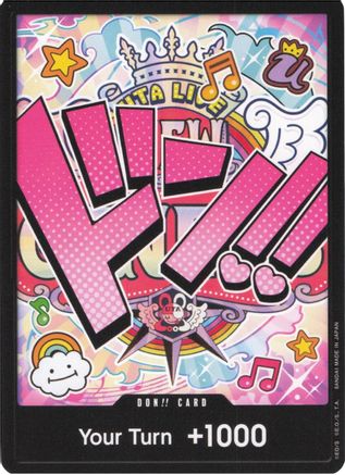 DON!! Card (Uta) - Premium Booster -The Best- - Single Cards