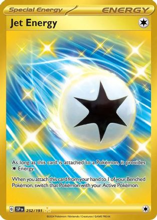 Jet Energy 252 - SV08 Surging Sparks Holofoil - Single Cards