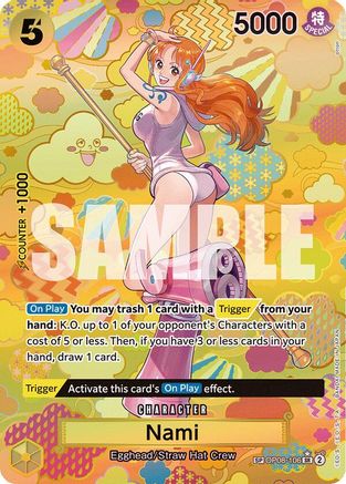 Nami (SP) (OP08-106) - Emperors in the New World - One Piece - Single Cards