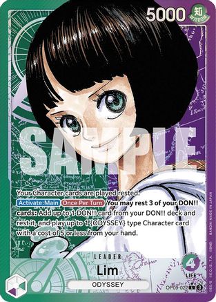 Lim (022) (Parallel) (OP09-022) - Emperors in the New World - One Piece - Single Cards