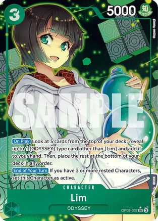Lim (037) (Parallel) (OP09-037) - Emperors in the New World - One Piece - Single Cards