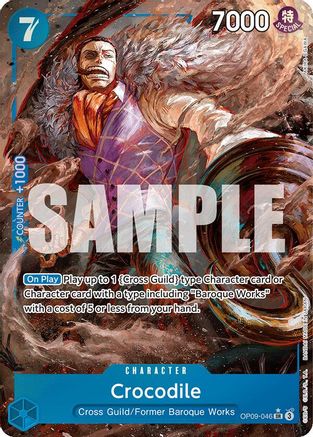 Crocodile (046) (Parallel) (OP09-046) - Emperors in the New World - One Piece - Single Cards