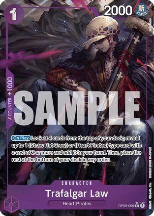Trafalgar Law (069) (Parallel) (OP09-069) - Emperors in the New World - One Piece - Single Cards