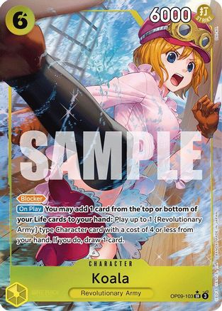 Koala (Parallel) (OP09-103) - Emperors in the New World - One Piece - Single Cards
