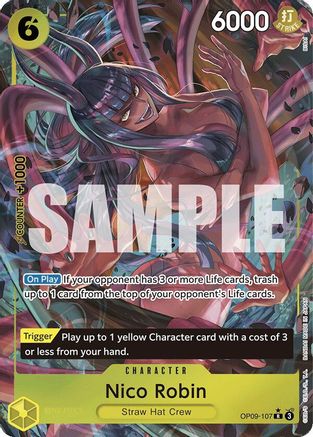 Nico Robin (107) (Parallel) (OP09-107) - Emperors in the New World - One Piece - Single Cards