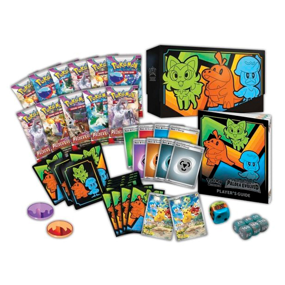 Pokemon TCG Paldea Evolved Pokemon Center Elite Trainer Box - Trading Card Games - 4