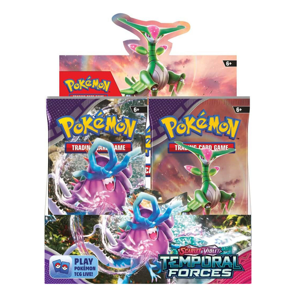 Scarlet & Violet Temporal Forces Booster Box POKEMON TCG - Trading Card Games - 2