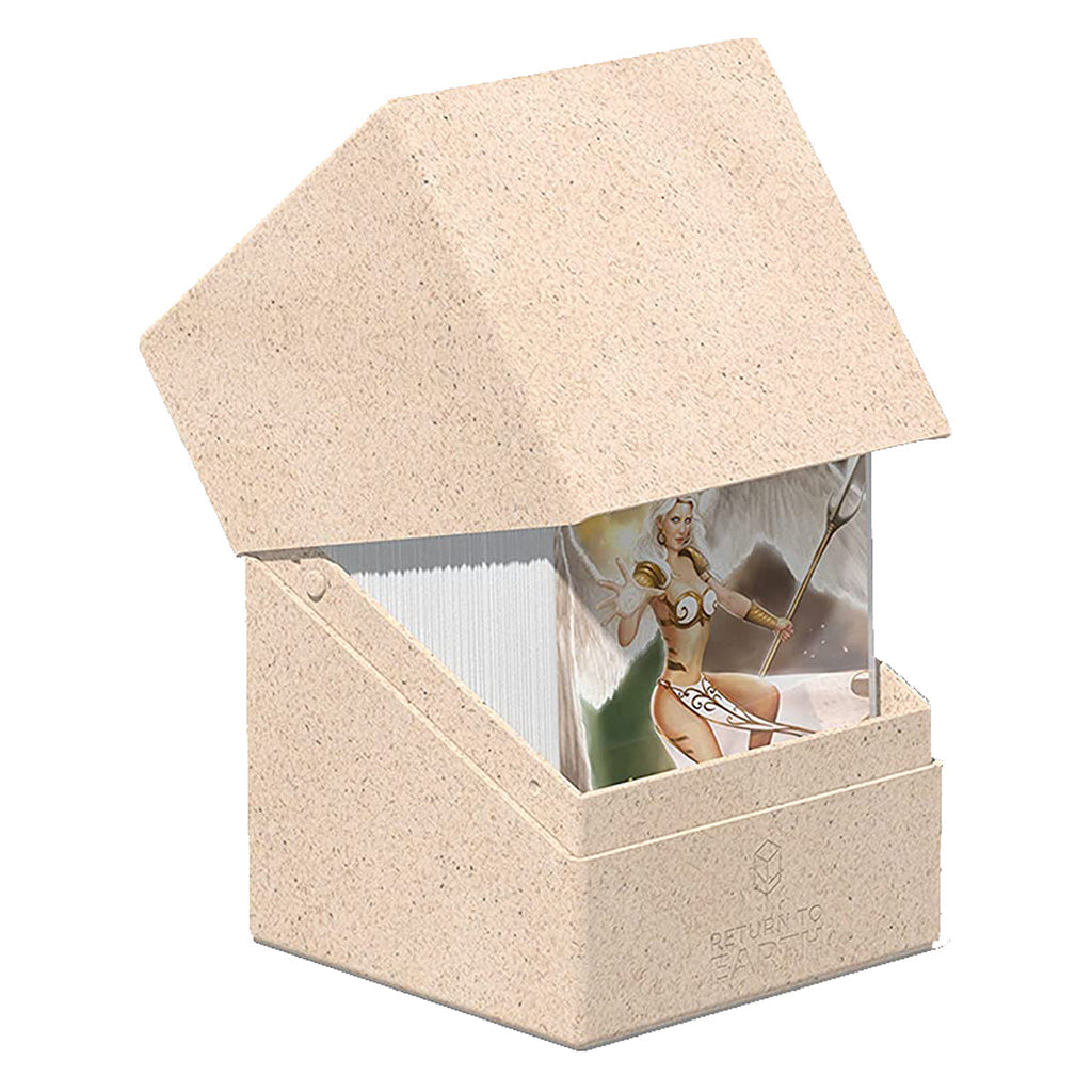 Ultimate Guard Return to Earth Boulder 100+ Deck Box Natural - Deck Boxes - 3