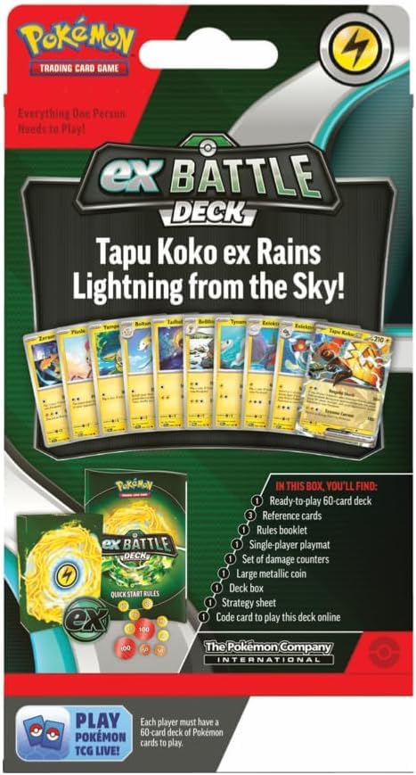 Pokemon TCG: Battle Deck Tapu Koko ex - 5