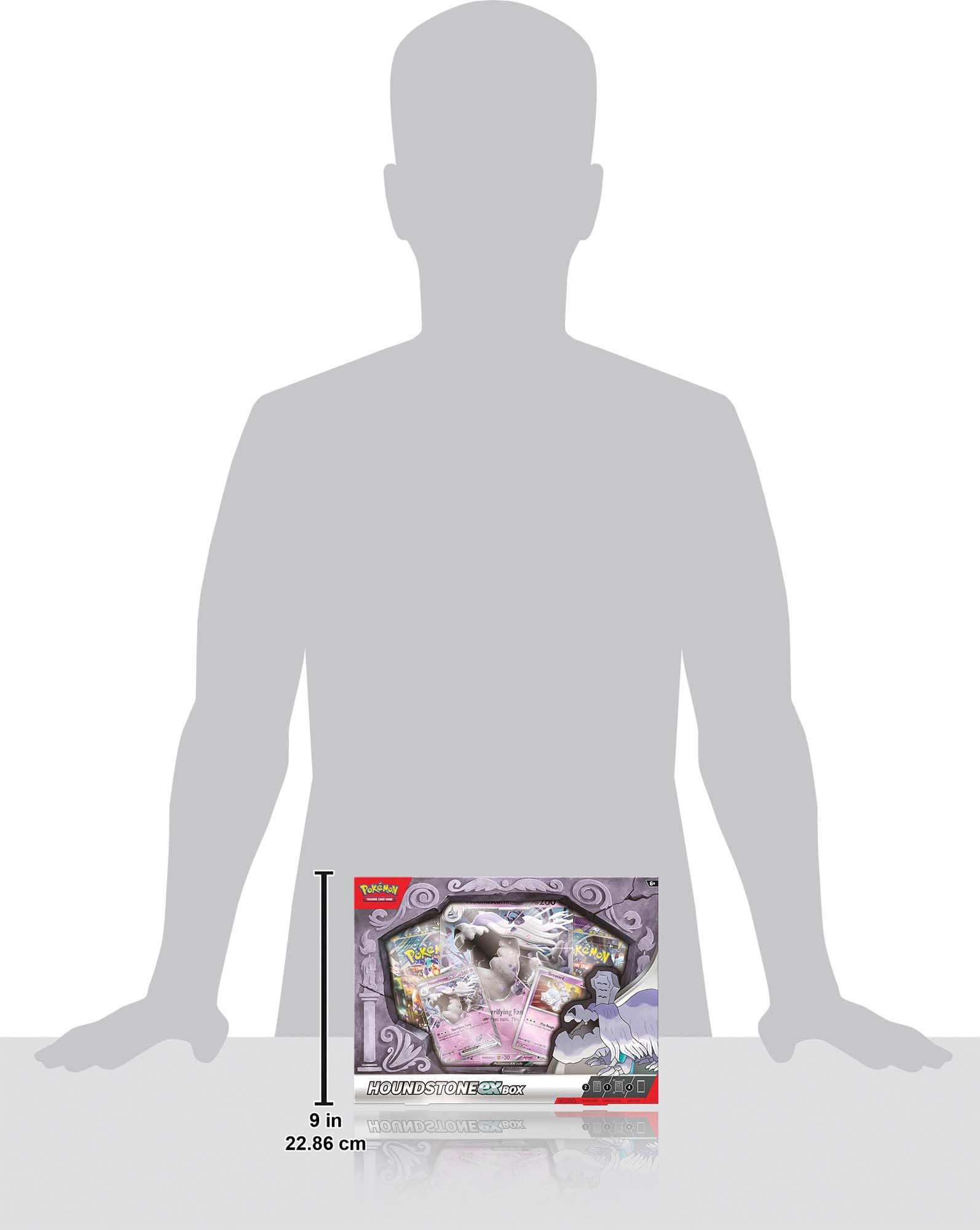 Pokémon TCG: Houndstone ex Box - 4 Packs, Promos - 2