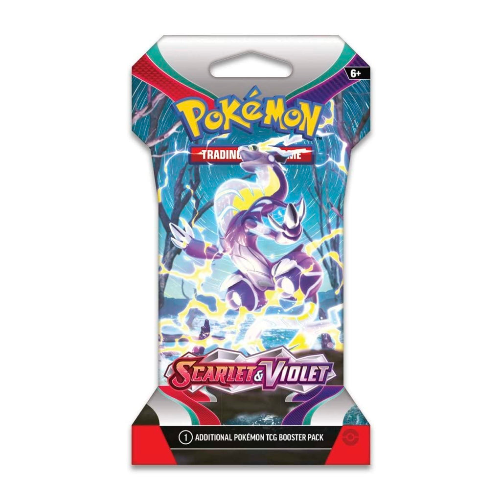 POKEMON TCG: Scarlet & Violet Sleeved Booster Packs - 8 Packs (80 Cards) - 5