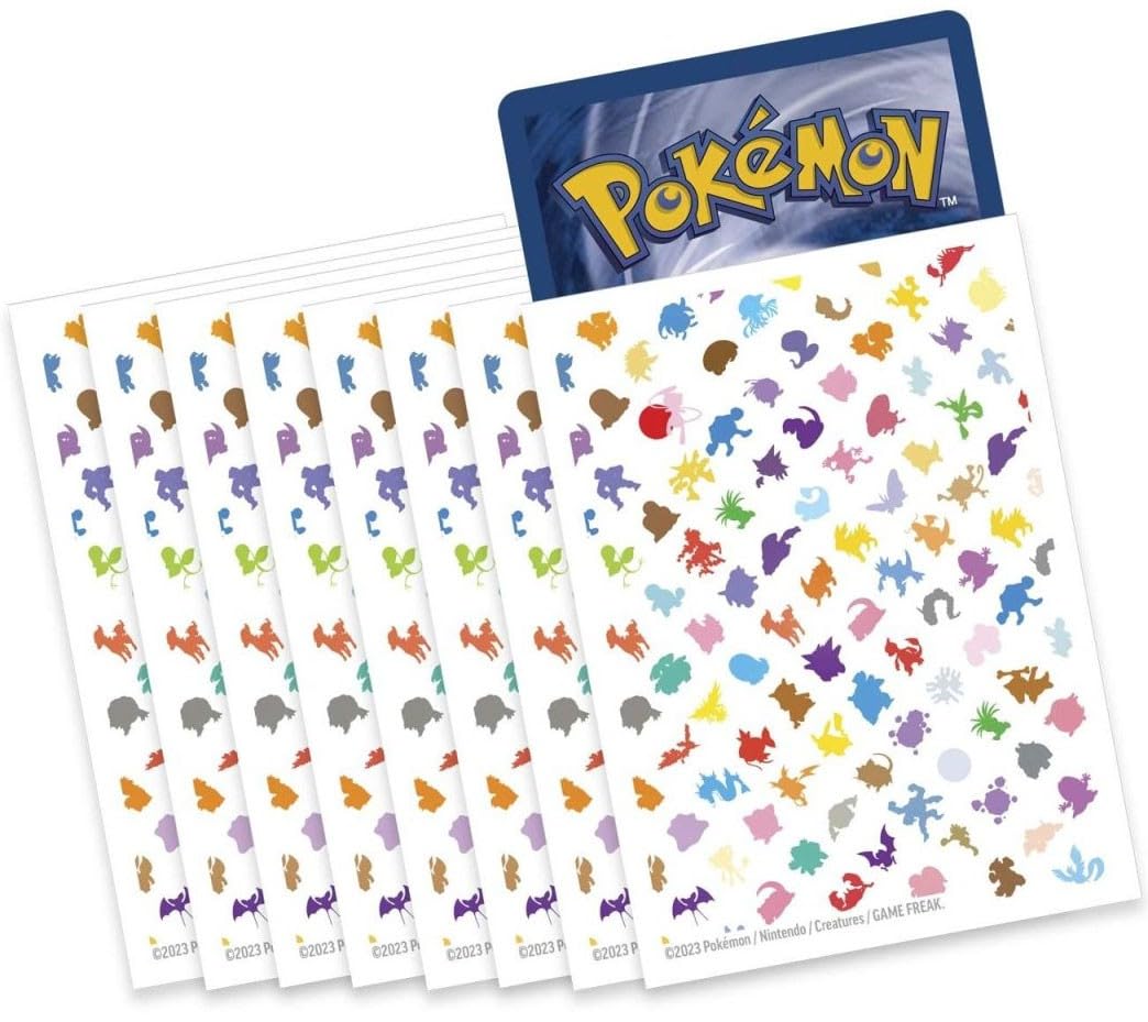 Trading Card Game Scarlet & Violet Pokemon 151 Card Sleeves [65 Count]