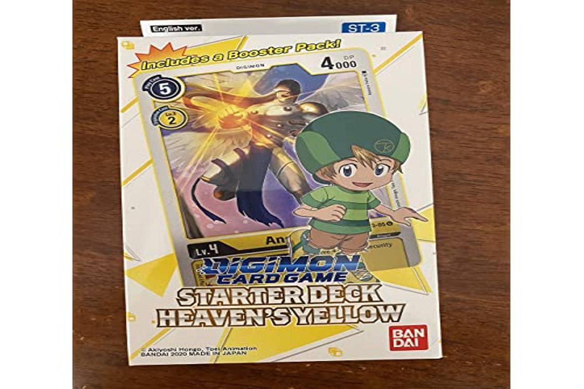 Bandai - Digimon Card Game: Starter Deck- Heaven's Yellow - Trading Card Game