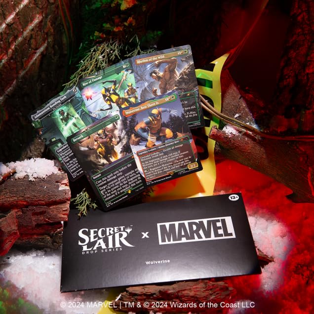 Magic the Gathering Secret Lair x Marvel's Wolverine - Non-Foil Edition - 4