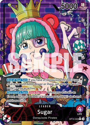 Sugar (003) (Parallel) (OP10-003) - Royal Blood Foil - Single Cards
