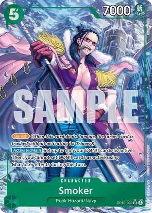 Smoker (030) (Parallel) (OP10-030) - Royal Blood Foil - Single Cards