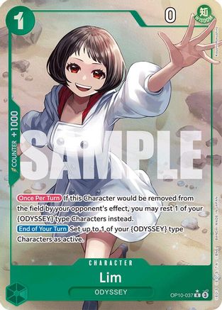 Lim (Parallel) (OP10-037) - Royal Blood Foil - Single Cards