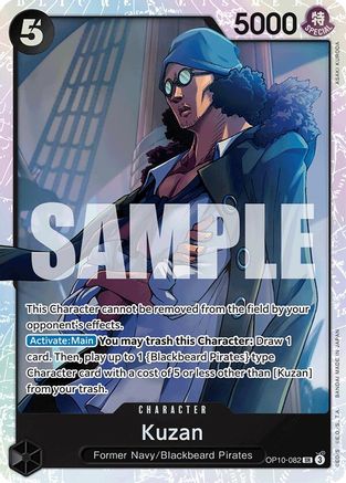 Kuzan (OP10-082) - Royal Blood Foil - Single Cards