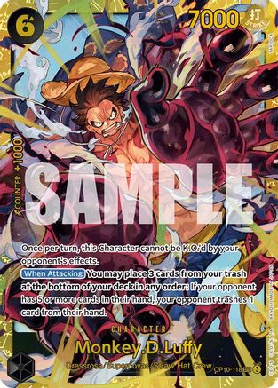 Monkey.D.Luffy (118) (OP10-118) - Royal Blood Foil - Single Cards