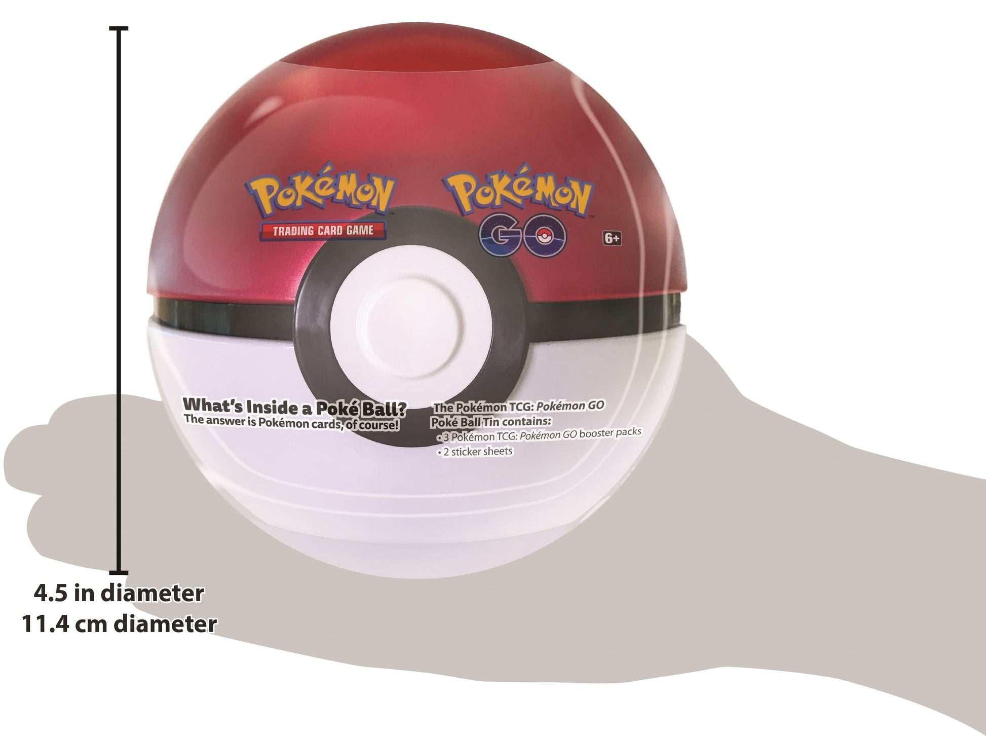 Pokémon TCG: Pokémon GO Poké Ball Tin - 5