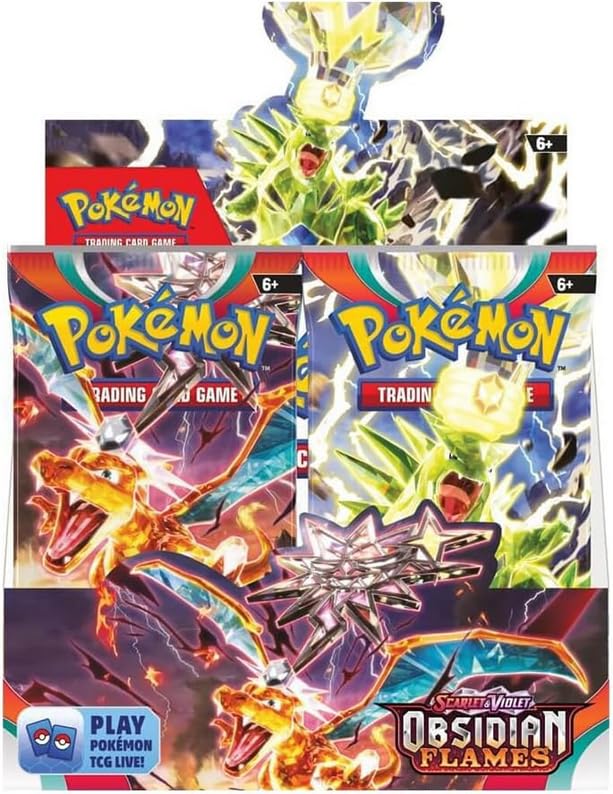 Pokemon TCG: Scarlet & Violet - Obsidian Flames Booster Display Box (36 Packs) - 6