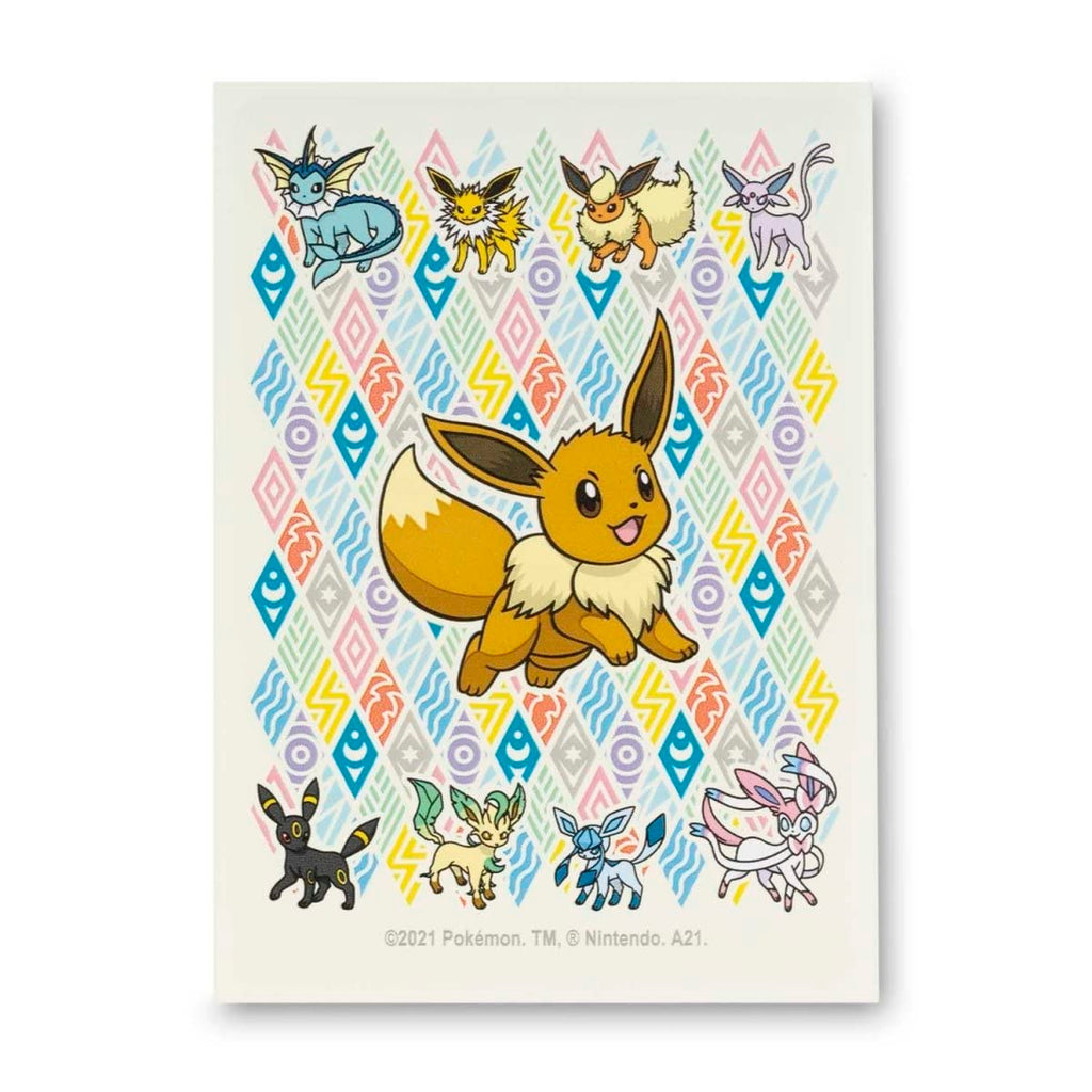 Pokemon TCG: Eevee Prismatic Card Sleeves (65 Sleeves)