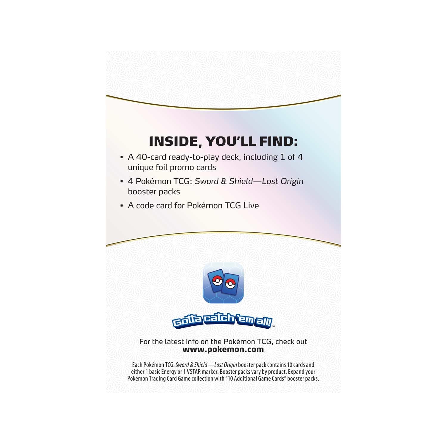 POKEMON TCG: Sword and Shield Lost Origin Build and Battle Box - 2