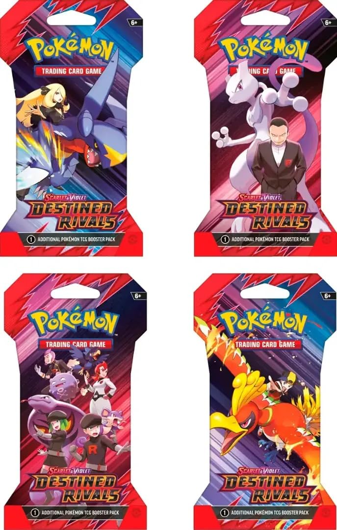 Pokemon Scarlet & Violet Destined Rivals Sleeve Booster - 2