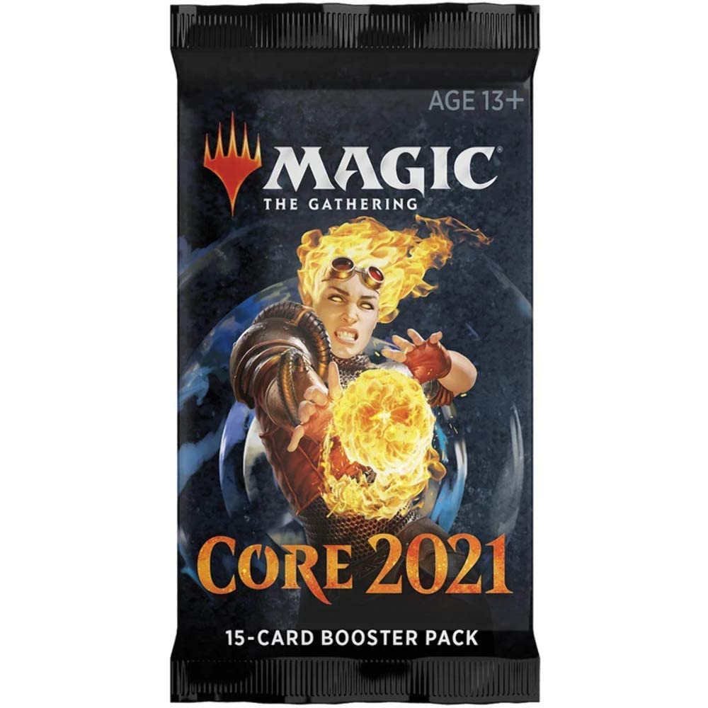 Magic The Gathering C75030000 Magic: The Gathering-2021 Core Set Draft Booster - 3