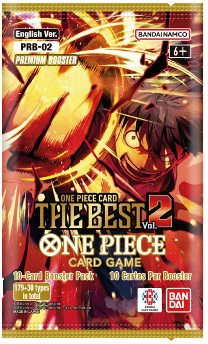Bandai One Piece TCG: The Best One Vol. 2 (PRB-02) Booster Box - 20 Packs