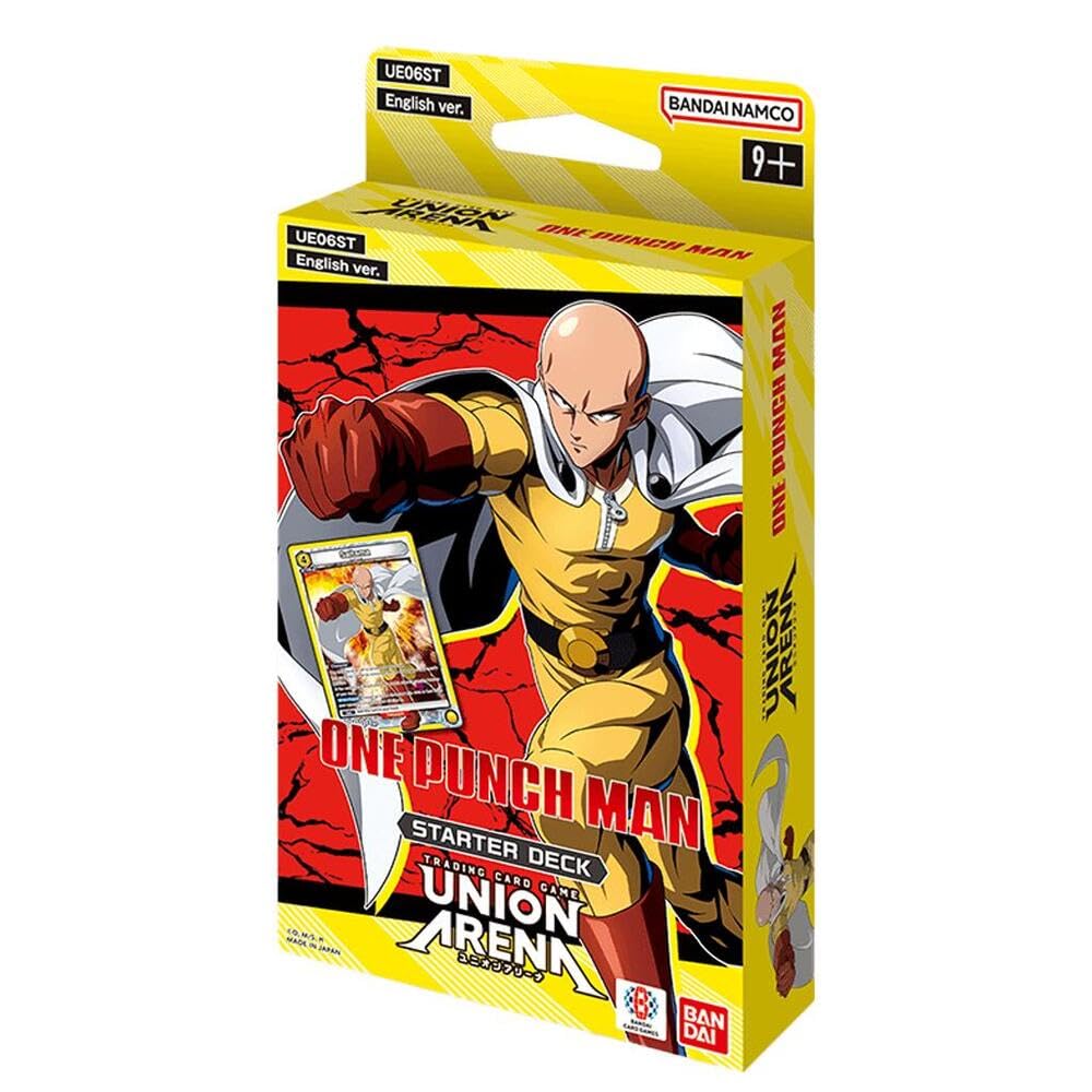 BANDAI Union Arena TCG One Punch Man Starter Deck (UE06ST) - 50 Cards