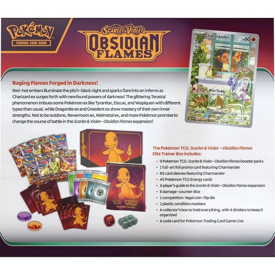 Pokemon TCG: Scarlet & Violet - Obsidian Flames Elite Trainer Box - 2