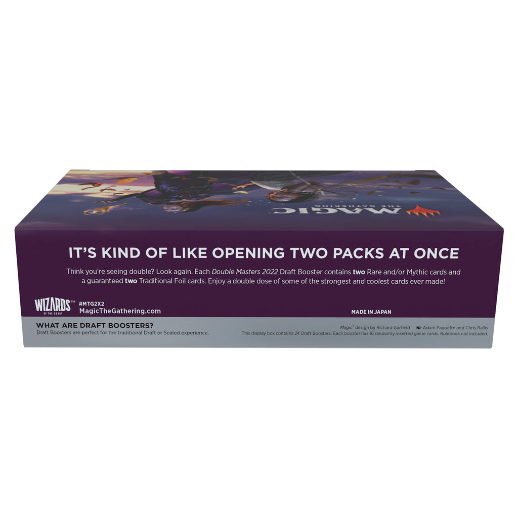 Magic: The Gathering Double Masters 2022 Draft Booster Box | 24 Packs (384 Magic Cards) - 4